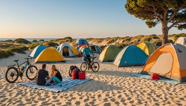 Vacances en bord de mer dans un camping au Cap d'Agde