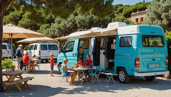 Vacances en famille au camping près de collioure