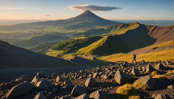 Explorer les merveilles volcaniques de l'auvergne